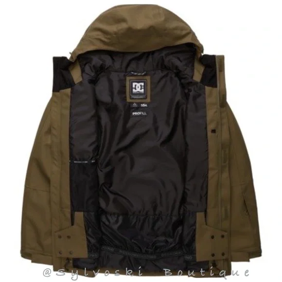 🔥DC MEN'S SERVO SNOWBOARD JACKET NWT - Picture 3 of 6